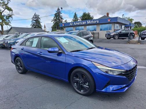 Intense Blue 2022 Hyundai ELANTRA SEL