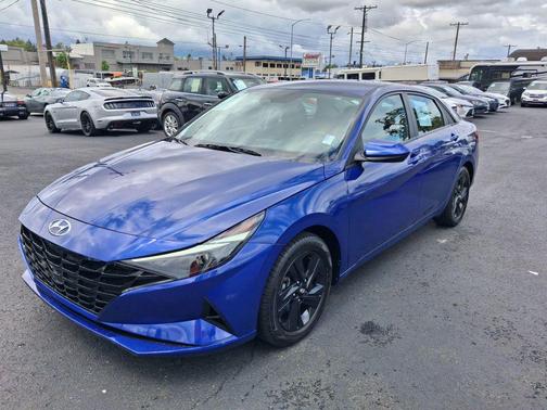 Intense Blue 2022 Hyundai ELANTRA SEL