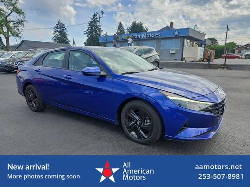 Intense Blue 2022 Hyundai ELANTRA SEL