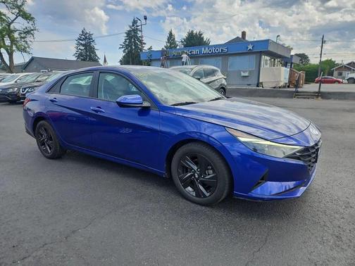 Intense Blue 2022 Hyundai ELANTRA SEL