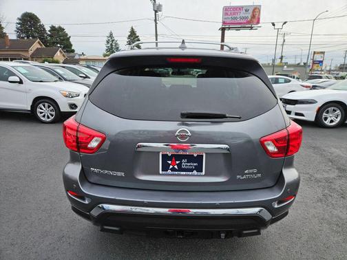 Gun Metallic 2019 Nissan Pathfinder Platinum