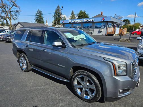Satin Steel Metallic 2019 GMC Yukon SLT