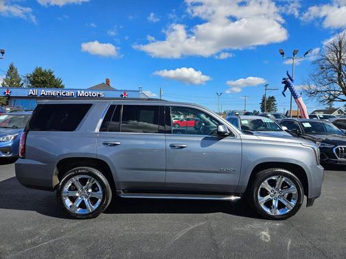 Satin Steel Metallic 2019 GMC Yukon SLT