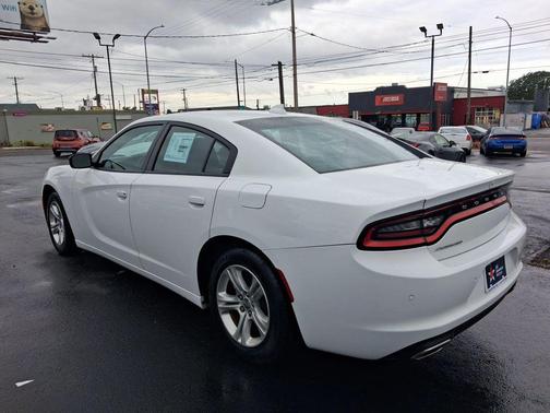 White knuckle 2023 Dodge Charger SXT