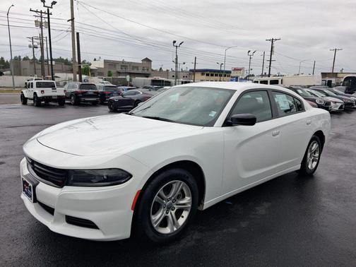 White knuckle 2023 Dodge Charger SXT