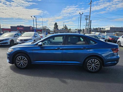 Silk Blue Metallic 2021 Volkswagen Jetta 1.4T S