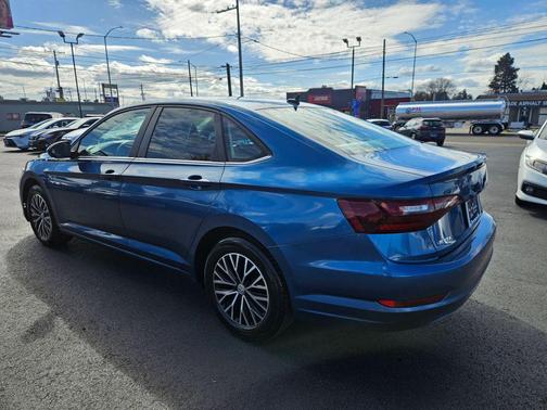 Silk Blue Metallic 2021 Volkswagen Jetta 1.4T S