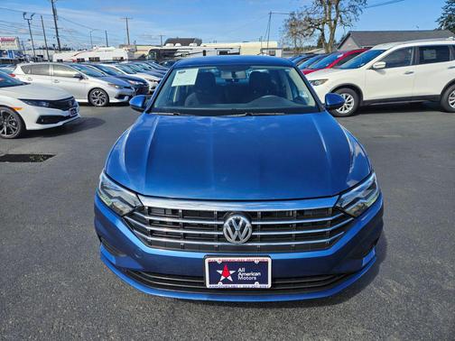 Silk Blue Metallic 2021 Volkswagen Jetta 1.4T S