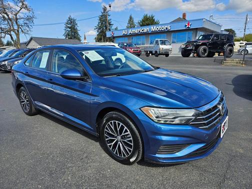 Silk Blue Metallic 2021 Volkswagen Jetta 1.4T S