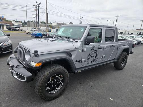 Billet Silver Metallic Clearcoat 2020 Jeep Gladiator Sport S