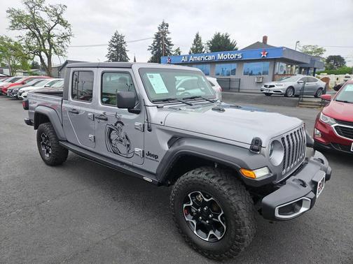 Billet Silver Metallic Clearcoat 2020 Jeep Gladiator Sport S