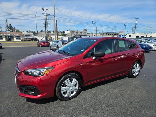 Crimson Red Pearl 2020 Subaru Impreza 5-Door
