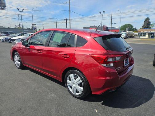 Crimson Red Pearl 2020 Subaru Impreza 5-Door