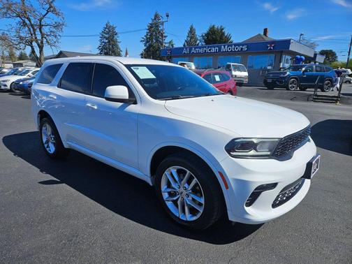 White Knuckle Clearcoat 2022 Dodge Durango GT AWD
