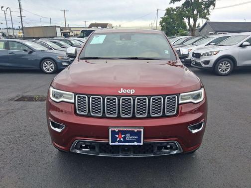 Velvet Red Pearlcoat 2021 Jeep Grand Cherokee Overland