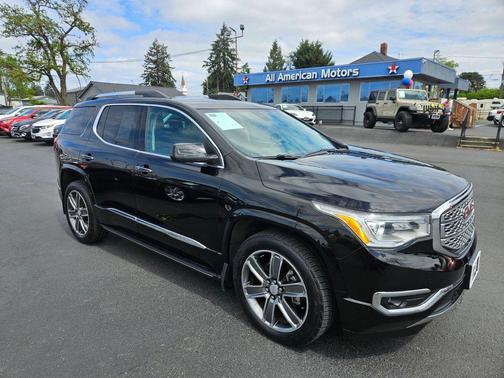 Ebony Twilight Metallic 2017 GMC Acadia Denali