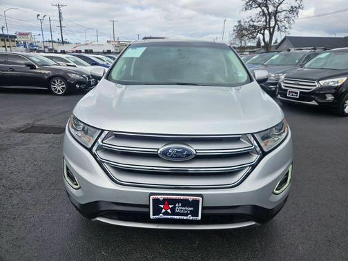 Ingot Silver Metallic 2018 Ford Edge Titanium