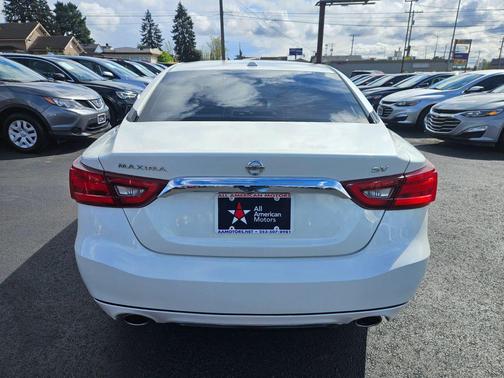 Pearl White 2017 Nissan Maxima 3.5 SV