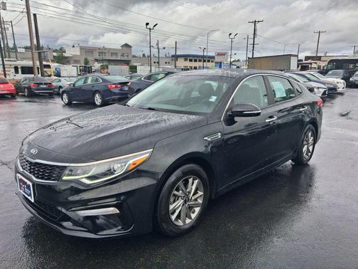 Ebony Black 2019 Kia Optima LX