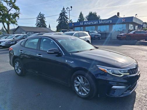 Ebony Black 2019 Kia Optima LX