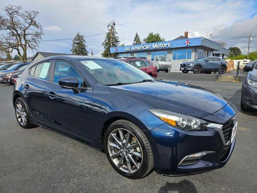 Deep Crystal Blue Mica 2018 Mazda Mazda3 Touring