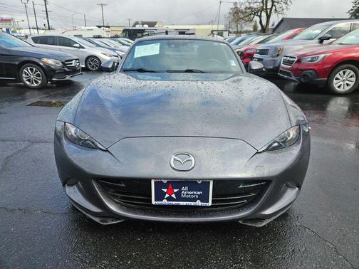 Machine Gray 2018 Mazda MX-5 Miata RF Grand Touring