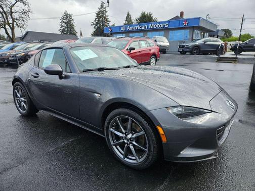 Machine Gray 2018 Mazda MX-5 Miata RF Grand Touring