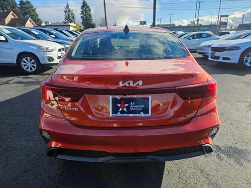 Fire Orange 2023 Kia Forte LXS