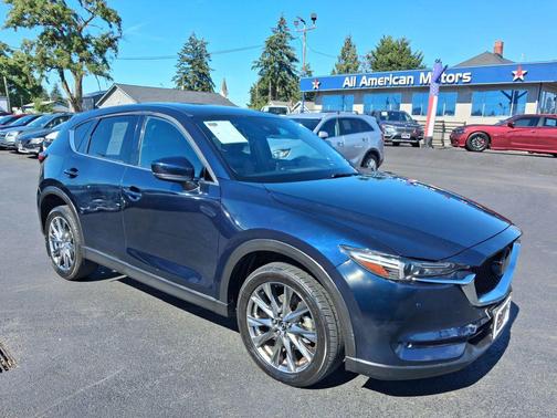 Deep Crystal Blue Mica 2019 Mazda CX-5 Signature