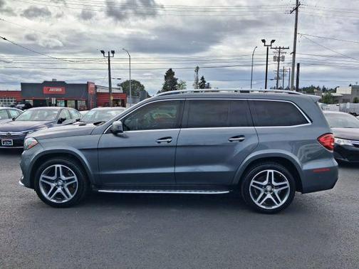 Gray Metallic 2017 Mercedes-Benz GLS 550 Base 4MATIC
