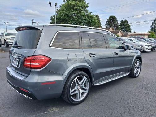 Gray Metallic 2017 Mercedes-Benz GLS 550 Base 4MATIC