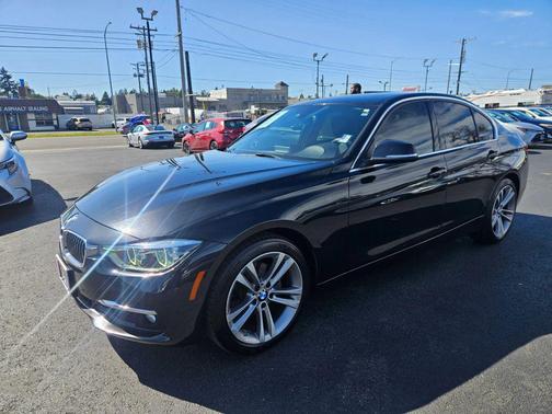 Black Sapphire Metallic 2017 BMW 330 330i Sedan 4D