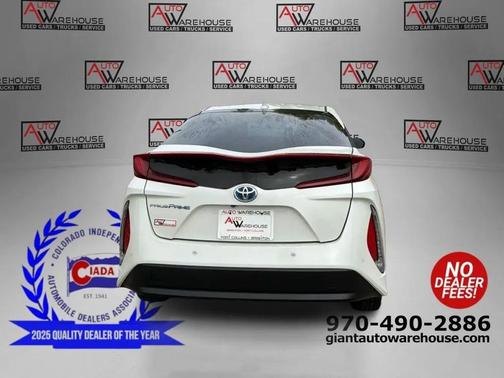 White 2017 Toyota Prius Prime Advanced
