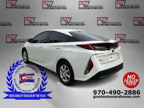 White 2017 Toyota Prius Prime Advanced