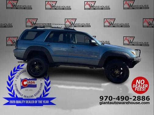 Blue 2004 Toyota 4Runner SR5