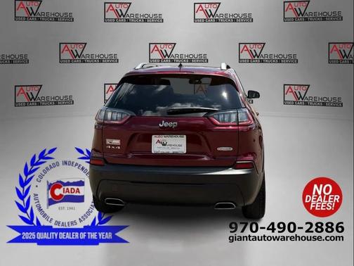 Velvet Red Pearlcoat 2021 Jeep Cherokee Latitude Lux