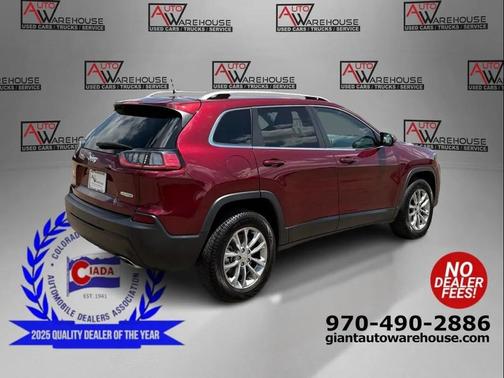 Velvet Red Pearlcoat 2021 Jeep Cherokee Latitude Lux