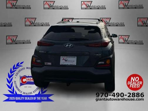 Thunder Gray 2020 Hyundai KONA SEL