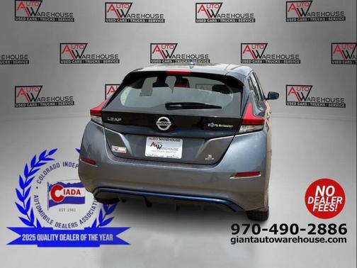 Gray 2020 Nissan Leaf S PLUS 62 kWh