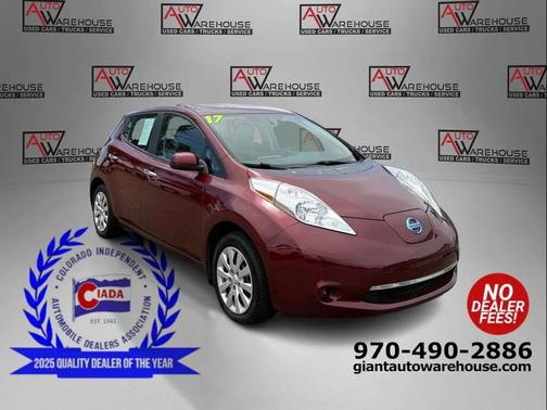 Coulis Red 2017 Nissan Leaf S