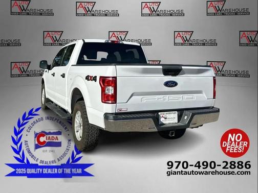 Oxford White 2019 Ford F-150 XLT