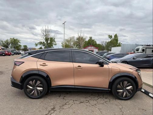 Maroon 2023 Nissan ARIYA PREMIERE