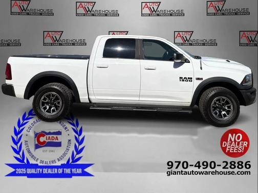 Bright White Clearcoat 2016 RAM 1500 Rebel
