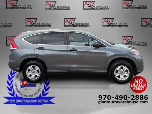 Gray 2012 Honda CR-V LX
