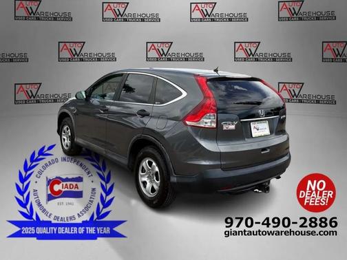 Gray 2012 Honda CR-V LX