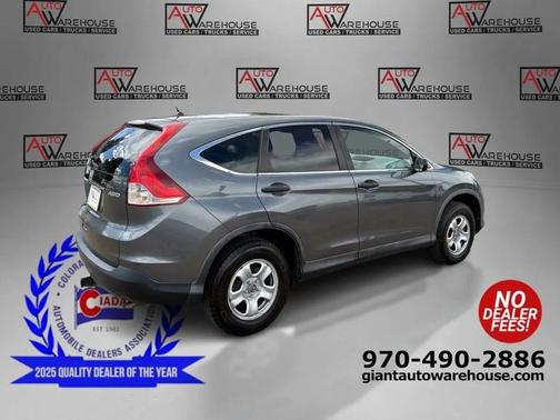 Gray 2012 Honda CR-V LX