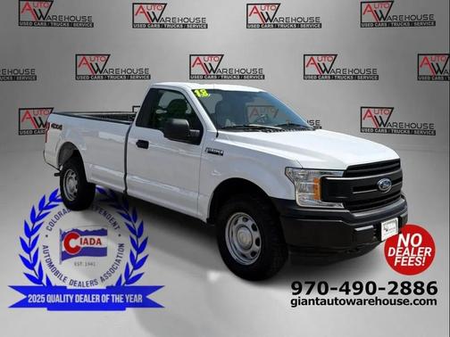 White 2018 Ford F-150 XL