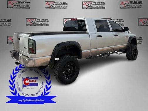 Bright Silver Metallic Clearcoat 2008 Dodge Ram 2500 SLT Mega Cab