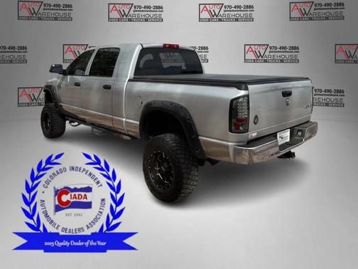 Bright Silver Metallic Clearcoat 2008 Dodge Ram 2500 SLT Mega Cab