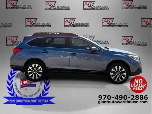 Blue 2016 Subaru Outback 2.5i Limited